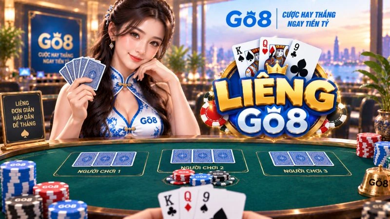 Liêng GO8 – Luật Chơi, Thứ Bậc Bài & Mẹo Tố Tiền Chuẩn Xác
